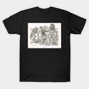 Ashes Cricket Punch cartoon 1899 W G Grace T-Shirt